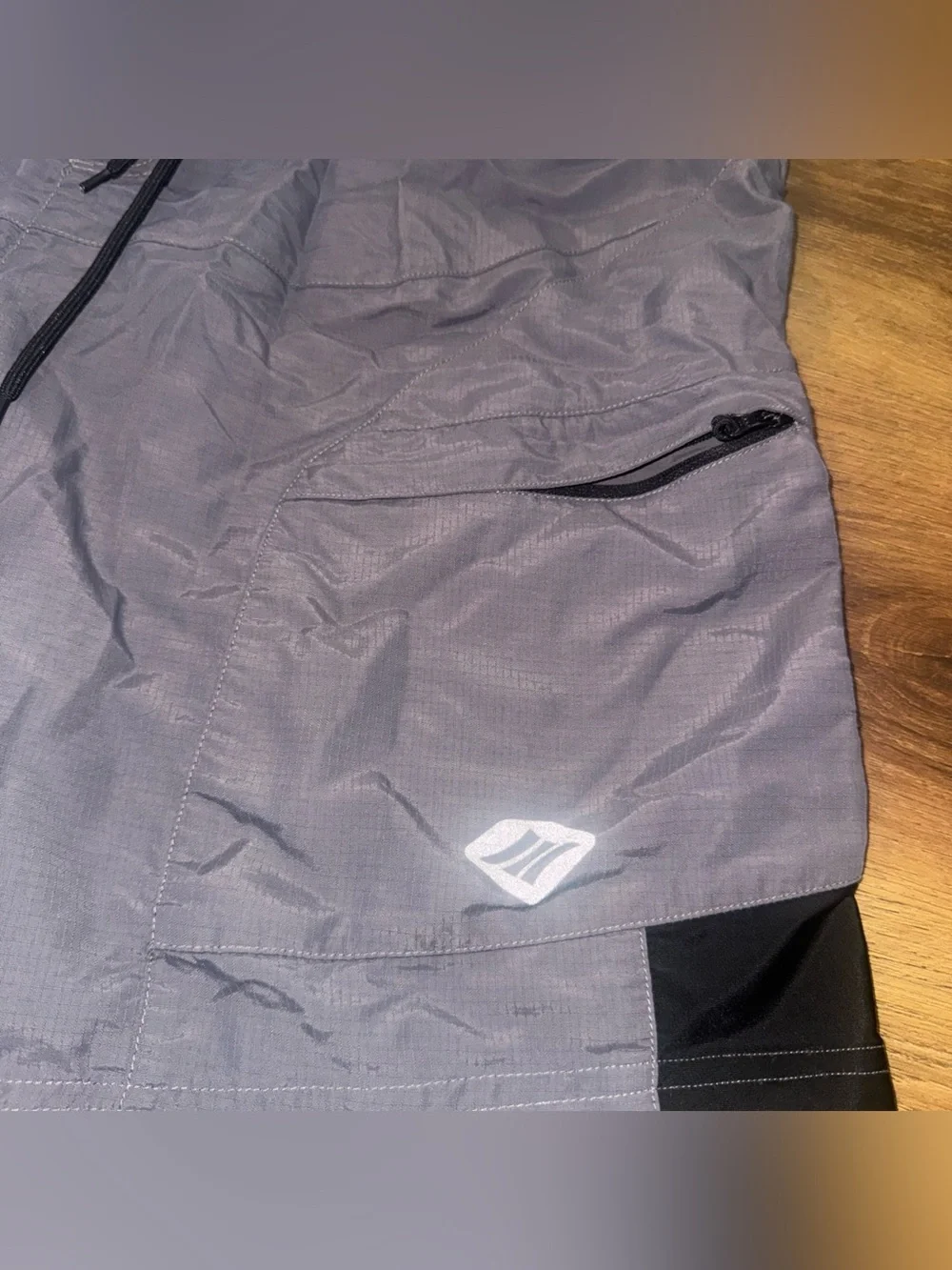 Santic Men's Large Gray/Black Mountain Biking Shorts